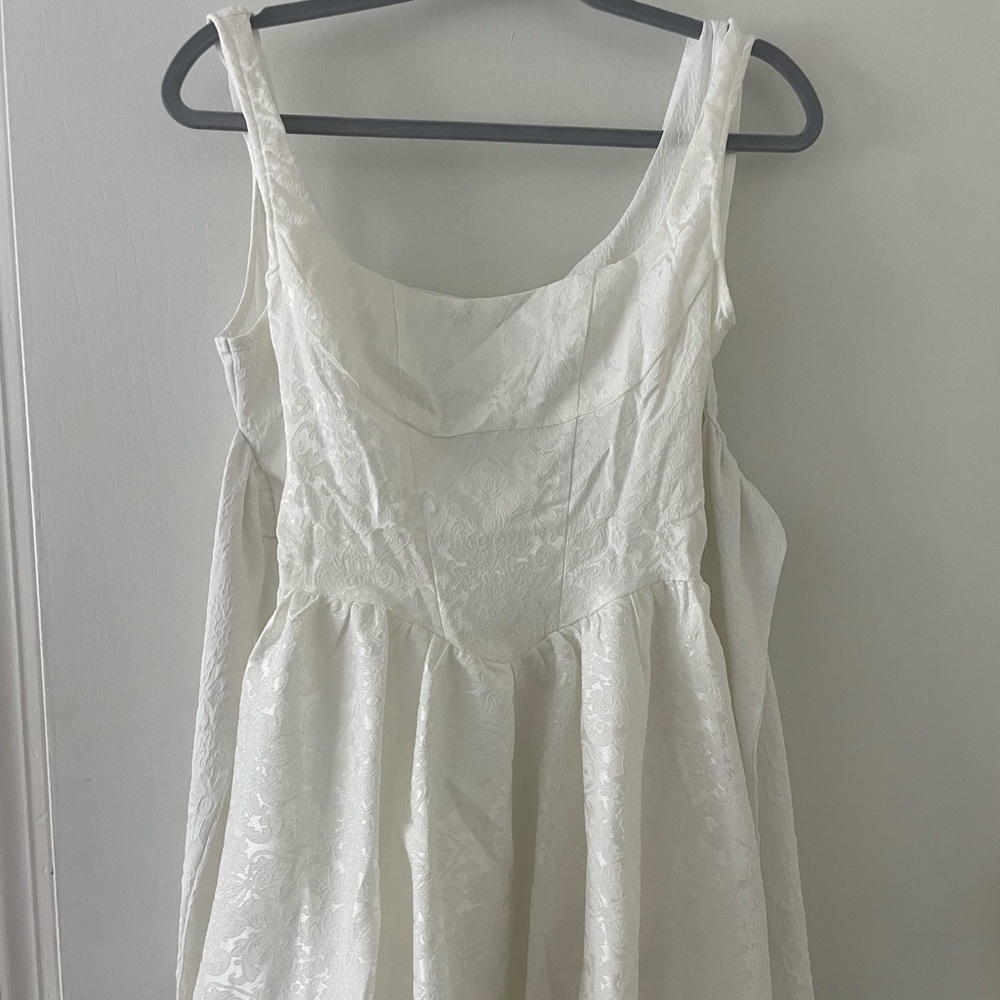 Lucy in the Sky white mini dress
